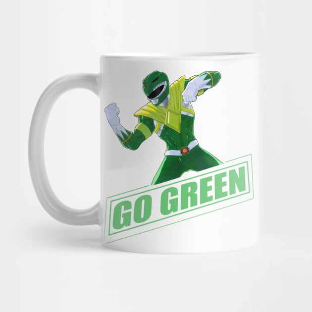 Green Power Ranger by CoolDojoBro